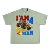 Oil Green i'am four truck yeah Urban Heavy Tee - Artiststas