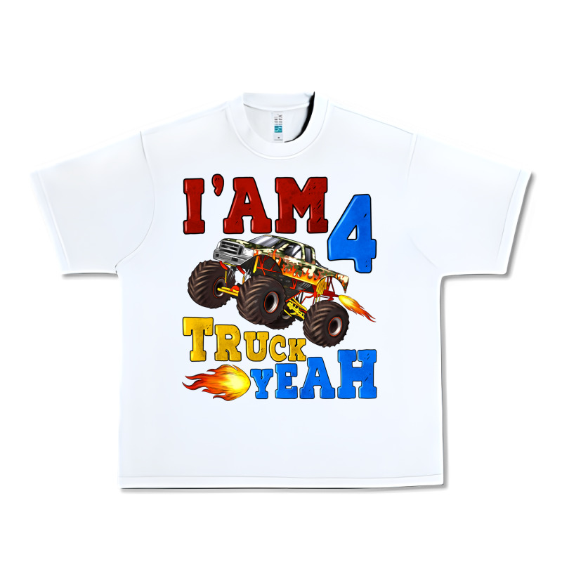 I'am Four Truck Yeah Urban Heavy Tee by Artiststas | Teevron