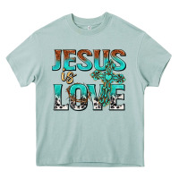 Arona jesus is love Heavy Core Tee - texasbilliewilder