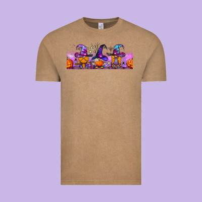 Halloween Witch Gnomes Libbey Cup Vintage Tee Designed By Bundleandbundleshop