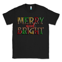 Black merry and bright Classic Tee - AdoDesignShop