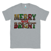 Heather Grey merry and bright Classic Tee - AdoDesignShop