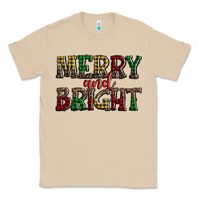 Merry And Bright Classic Tee by AdoDesignShop | Teevron