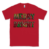 Red merry and bright Classic Tee - AdoDesignShop