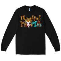Black thankful mama baby calf Long Sleeve Tee - Jasminsmagicworld