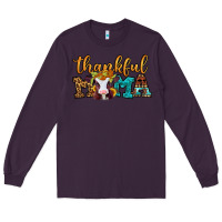 Plum thankful mama baby calf Long Sleeve Tee - Jasminsmagicworld