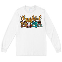 White thankful mama baby calf Long Sleeve Tee - Jasminsmagicworld
