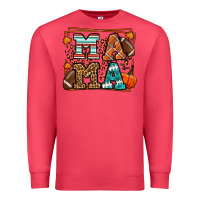 Cardinal Fall American Football Autumn Mama Premium Sweatshirt - LillyAllenDesigns