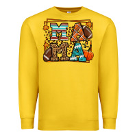 Lemon Fall American Football Autumn Mama Premium Sweatshirt - LillyAllenDesigns
