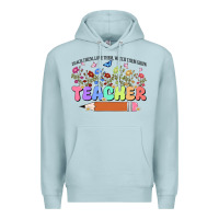 Blue Mist teacher wildflowers kopyası Premium Hoodie - JahusDesignShop
