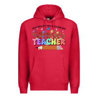 Cardinal teacher wildflowers kopyası Premium Hoodie - JahusDesignShop