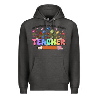 Charcoal Heather teacher wildflowers kopyası Premium Hoodie - JahusDesignShop
