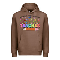 Chestnut teacher wildflowers kopyası Premium Hoodie - JahusDesignShop