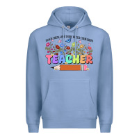 Colony Blue teacher wildflowers kopyası Premium Hoodie - JahusDesignShop