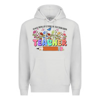 Dove Grey teacher wildflowers kopyası Premium Hoodie - JahusDesignShop