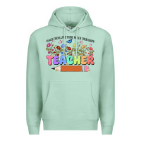 Seafoam teacher wildflowers kopyası Premium Hoodie - JahusDesignShop