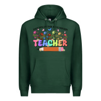 Sports Green teacher wildflowers kopyası Premium Hoodie - JahusDesignShop