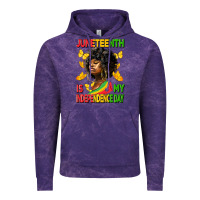 Cloud Purple juneteenth is my independence day Vintage Hoodie - HRA Design Shop