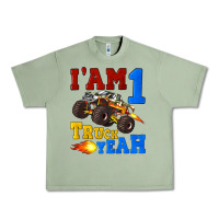 Oil Green i'am one truck yeah Urban Heavy Tee - Artiststas