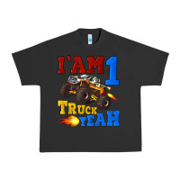 Pigment Black i'am one truck yeah Urban Heavy Tee - Artiststas
