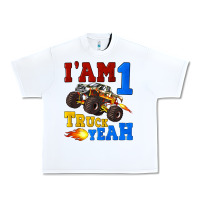 White i'am one truck yeah Urban Heavy Tee - Artiststas