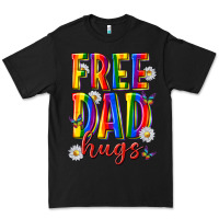 Black free dad hugs Premium Tee - texasbilliewilder
