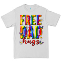 Dove Grey free dad hugs Premium Tee - texasbilliewilder