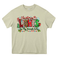 Mossy christmas lights are my favorite color Heavy Core Tee - Zillion Design Studio