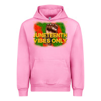 Fuchsia Pink juneteenth vibes only Urban Hoodie - CowGirlArtShop