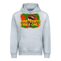 Heather Grey juneteenth vibes only Urban Hoodie - CowGirlArtShop