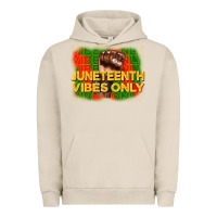 Pigment French Oak juneteenth vibes only Urban Hoodie - CowGirlArtShop
