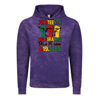 Cloud Purple juneteenth celebrating black freedom Vintage Hoodie - HRA Design Shop