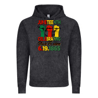 Vintage Black juneteenth celebrating black freedom Vintage Hoodie - HRA Design Shop
