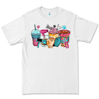 White pet groomer coffee cups Premium Tee - Zillion Design Studio