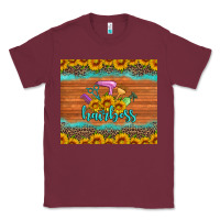 Burgundy hairboss 200z skinny sunflowers leopard hairdresser Classic Tee - Artiststas