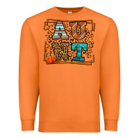 Carrot Fall Autumn Leopard Aunt Premium Sweatshirt - LillyAllenDesigns