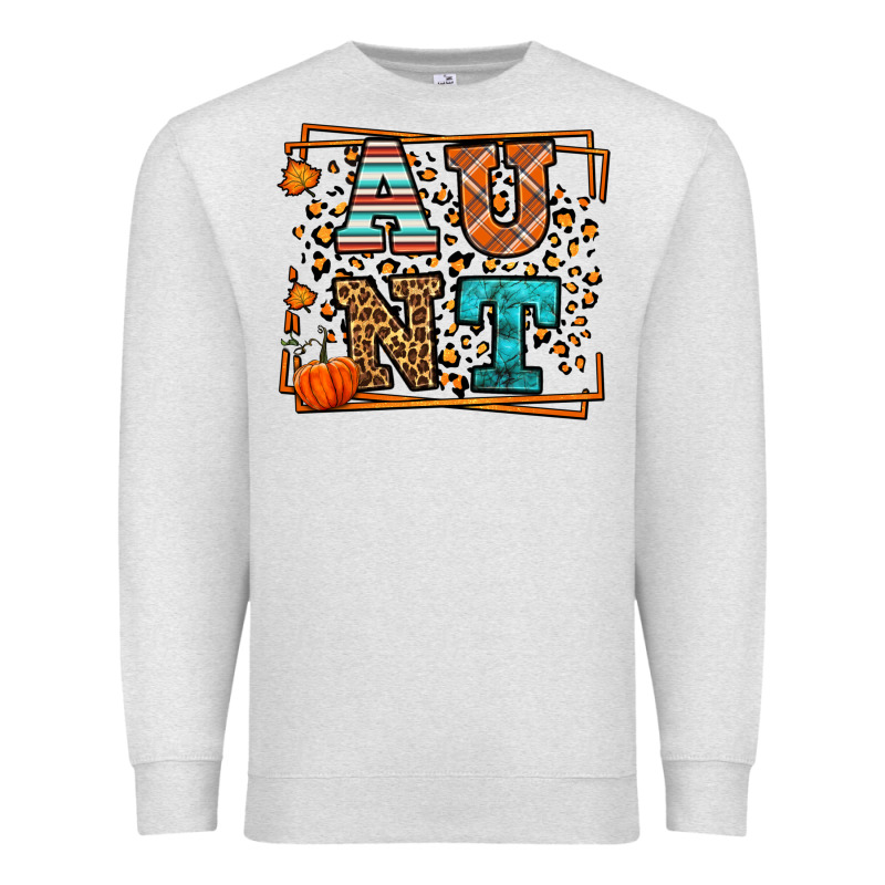 Fall Autumn Leopard Aunt Premium Sweatshirt by LillyAllenDesigns | Teevron