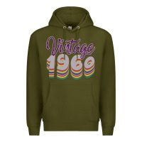 Army Green Vintage 1960 Premium Hoodie - Bettercallsaul