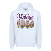 White Vintage 1960 Premium Hoodie - Bettercallsaul