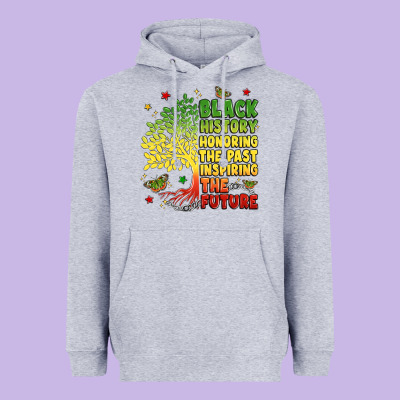 Title Black History Celebration Heavyweight Hoodie Designed By Lillyallendesigns