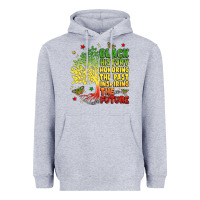 Heather Grey title black history celebration Heavyweight Hoodie - LillyAllenDesigns