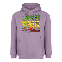 Lavender title black history celebration Heavyweight Hoodie - LillyAllenDesigns