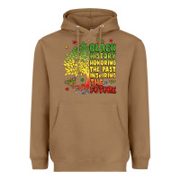 Toasted Coconut title black history celebration Heavyweight Hoodie - LillyAllenDesigns