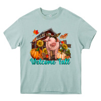 Arona Welcome fall pig Heavy Core Tee - RanaPortraitStore