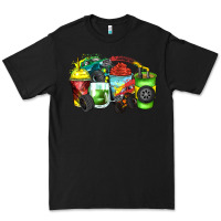 Black monster truck coffee cups Premium Tee - Zillion Design Studio