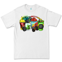 White monster truck coffee cups Premium Tee - Zillion Design Studio