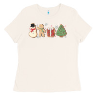 Bone christmas gingerbread cookies Ladies Tee - MaliasSmallBusiness
