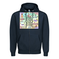 Navy self love Zipper Hoodie - MaliasSmallBusiness