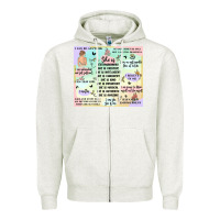 Oatmeal Heather self love Zipper Hoodie - MaliasSmallBusiness
