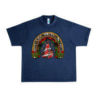 Navy trees rainbow Urban Heavy Tee - JahusDesignShop